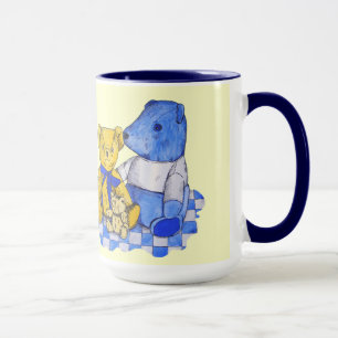 schattige teddybeer-afbeelding mok