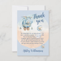 Schattige Teddybeer Celestial Baby shower