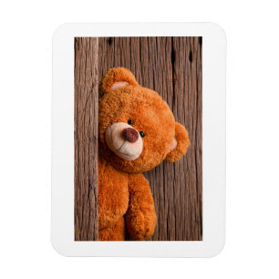 Schattige Teddybeer Kinderen Verjaardag Save The D Magneet