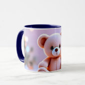 Schattige teddybeer mok (Voorkant links)