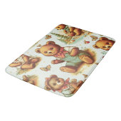  Schattige teddybeerpatroon Badmat (Gekanteld)