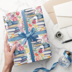 Schattige tegelboekpatroon cadeaupapier