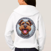 Schattige Tekenfilm Hond (Achterkant)