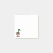 Schattige Tekenfilm Wilde Eend Post-it® Notes (Voorkant)