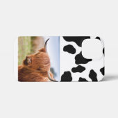 schattige telefoonbehuizing! cowprint-/schouderwet iPhone hoesje (Achterkant horizontaal)