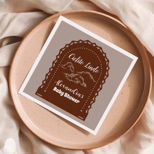 Schattige Terracotta Mexican Cielito Lindo Baby sh Servet