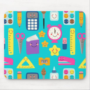 Schattige terug naar school Kawaii schoolspullen Muismat