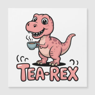 Schattige Thee-Rex Roze Dinosaur – Slurpen Gebeurt