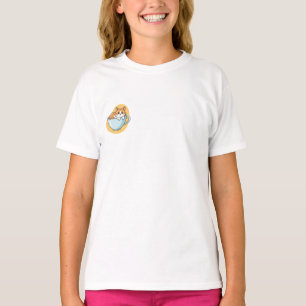Schattige Theekopje Katje Kinderen T-shirt