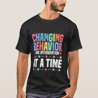 Schattige therapeut Mijn ABC's gedragsanalist T-shirt