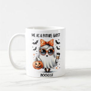 Schattige Toekomst Ghost Halloween T-shirt Koffiemok