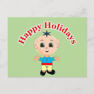 Schattige toverelf briefkaart