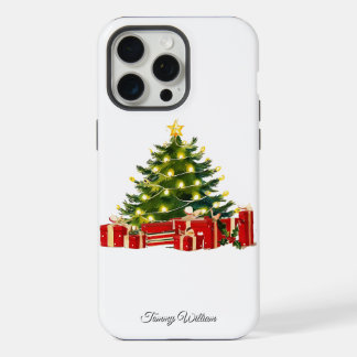 Schattige  Traditioneel Elegant Vrolijk Kerstfeest iPhone 15 Pro Max Hoesje