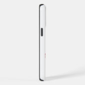 Schattige  Traditioneel Elegant Vrolijk Kerstfeest iPhone Hoesje (Rechterkant)