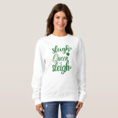 Schattige trendy en stijlvol kerst sweatshirt (Voorkant volledig)
