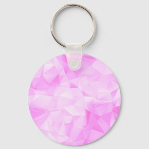 Schattige Trendy Licht Roze Kleur Kleurrijk Patroo Sleutelhanger