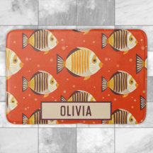 Schattige tropisch vissenpatroon