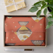 Schattige tropisch vissenpatroon tissuepapier (Geschenk)