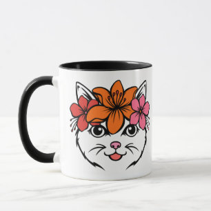 Schattige Tropische Kat Mok