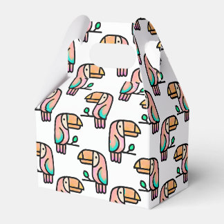 schattige tropische toekan vogel dier cadeau voor bedankdoosjes