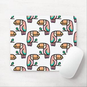 schattige tropische toekan vogel dier geschenk voo muismat