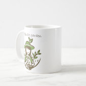 Schattige Tuinieren Quote Tuinman Tuinen Koffiemok (Voorkant links)