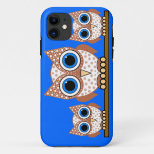 schattige uilen iPhone 11 hoesje