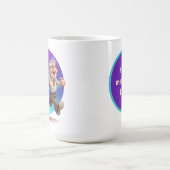 Schattige uw grootouders tekst toevoegen koffiemok (Center)