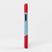 Schattige vakantiehond Case-Mate iPhone case (Achterkant/rechts)