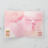 Schattige Valentijnskaart Kaart (Binnen)