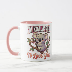 Schattige Valentijnskoala – Ik ben Koala-Fied om v Mok