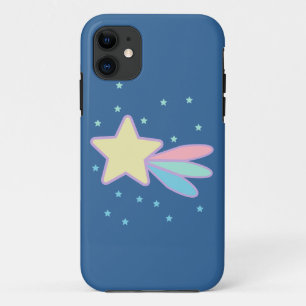 Schattige vallende ster komeet iPhone 11 hoesje