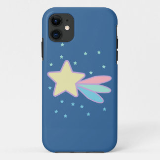 Schattige vallende ster komeet iPhone 11 hoesje