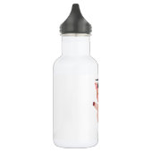 Schattige varken in afstudeerdop waterfles (Links)