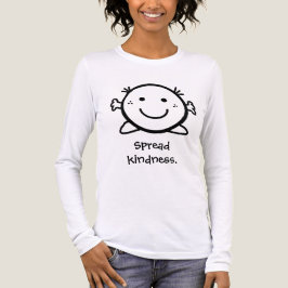 Schattige Verspreid Vriendelijkheid Kunst Tri-Blend Shirt