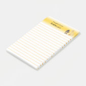 Schattige vingerafdrukken Fotografie gelinkt Post-it® Notes (Schuin)