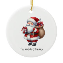 Schattige Vintage Kerstman Kerst 