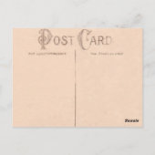 Schattige vintage paaskuikens briefkaart (Achterkant)