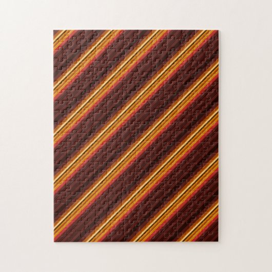 Schattige vintage strepen legpuzzel (Verticaal)