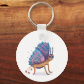 schattige vlinder sleutelhanger (Voorkant)