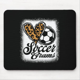 Schattige Voetbal Grams Luipaard Hart Muismat