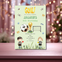 Schattige voetbalwereldkampioenschap verjaardagsui