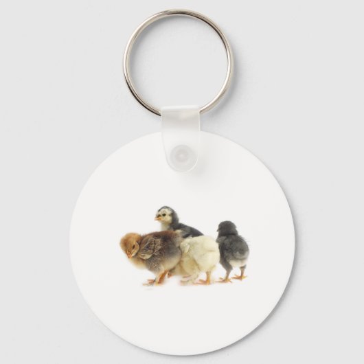 schattige vogel sleutelhanger (Voorkant)