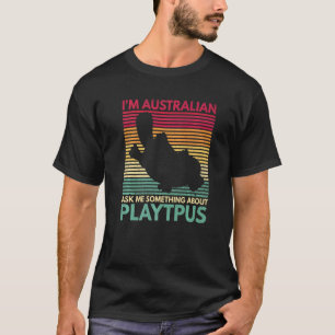 Schattige vogelbekdier citaat voor een vogelbekdie t-shirt