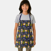 Schattige vospatroon Kinder Schort (Insitu)