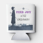 Schattige Vreugde vinden in het Gewone Blikjeskoeler (Achterkant)