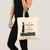 Schattige Vreugde vinden in het Gewone Tote Bag (Voorkant (product))