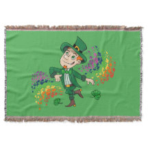 Schattige vrolijk lachende dansende kabouter, een