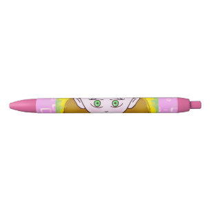 Schattige vrolijke pen