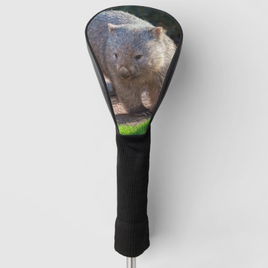 Schattige vrouw golfheadcover (Voorkant)